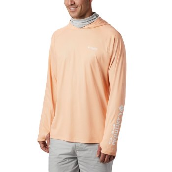 Columbia Hoodie Heren, PFG Terminal Deflector Zero Oranje, 35DIYGHQV